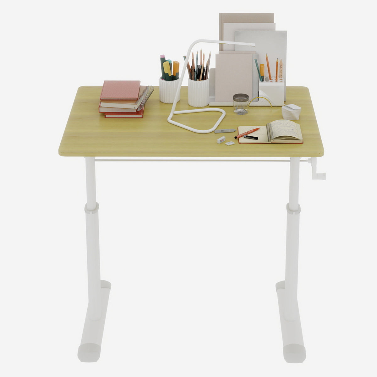 Height Adjustable Study Desk for Home Office workspace desk setup