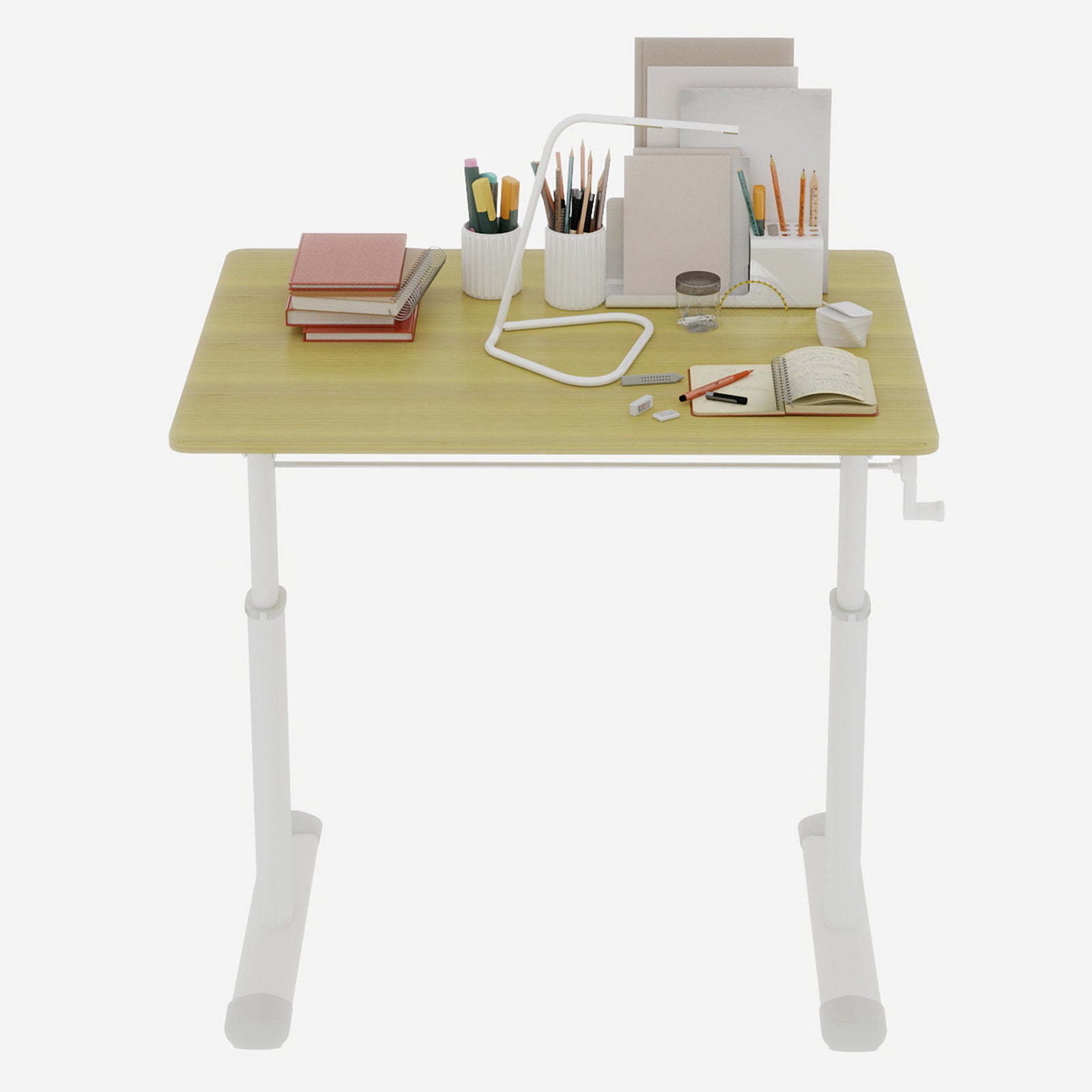 Height Adjustable Study Desk for Home Office workspace desk setup