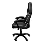 Techni Mobili High-Back Sport Executive Chair, Black for home office seating
