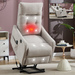 Single Motor Power Lift Recliner Chair with Massage & Heat detail image 46