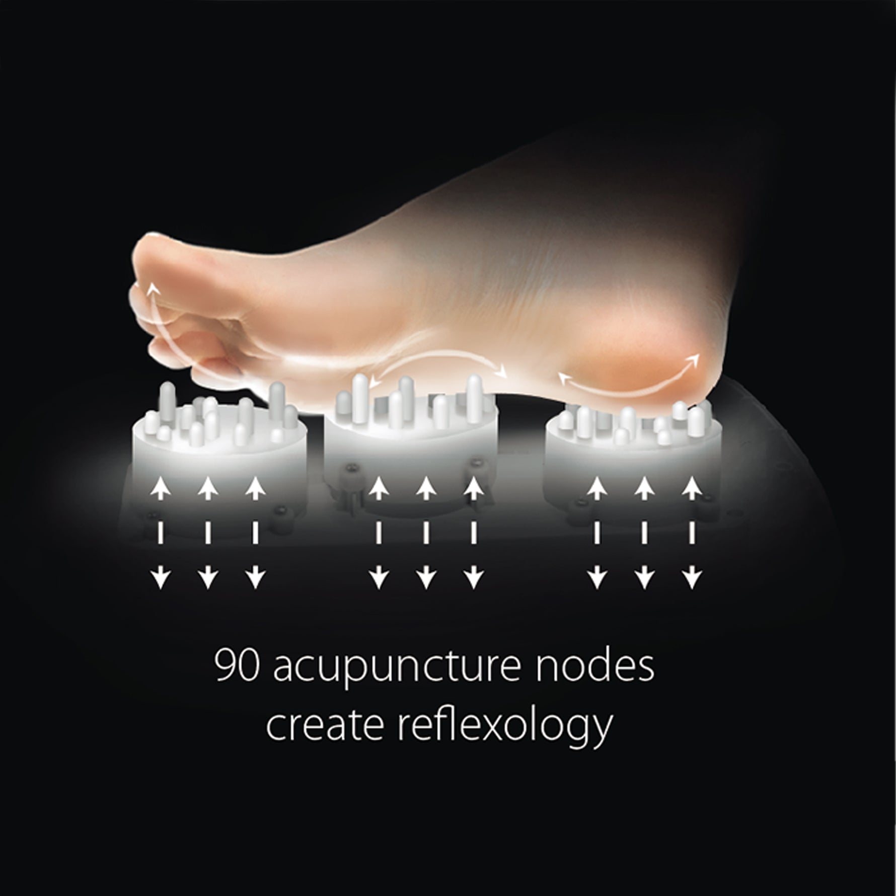 Heated Foot Massager, Black detail image 6