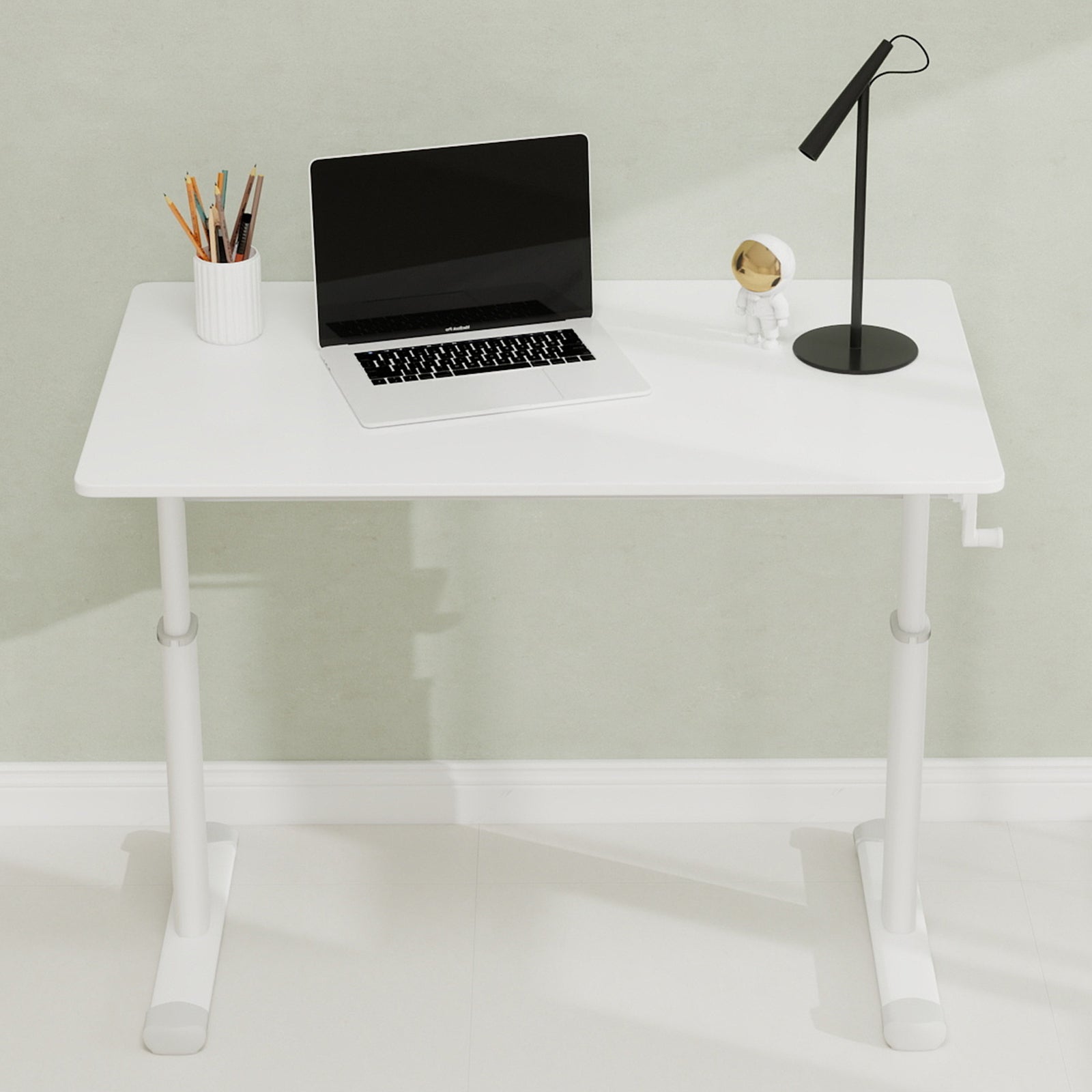 Height Adjustable Study Desk for Home Office workspace desk setup