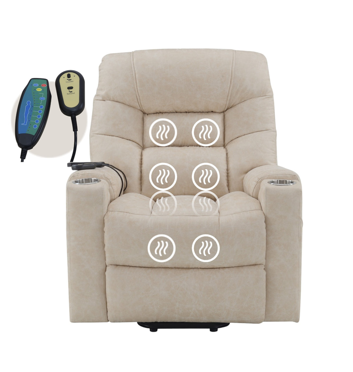Power Lift Heat & Massage Recliner detail image 14