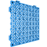 PVC Interlocking Drainage Garage Floor Tiles, 12" x 12" x 0.5" for workshop, garage, storage, or utility use