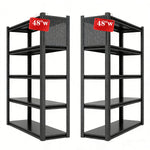Heavy-Duty Adjustable Garage Shelving with Pegboard for workshop, garage, storage, or utility use