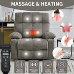 Chenille Dual-Motor Power Lift Recliner, 350 lb Capacity detail image 42