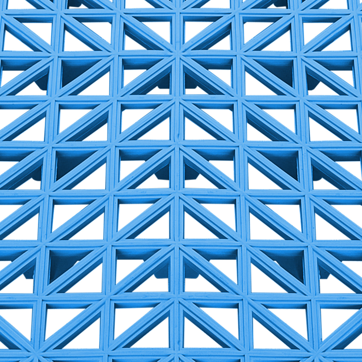 PVC Interlocking Drainage Garage Floor Tiles, 12" x 12" x 0.5" for workshop, garage, storage, or utility use