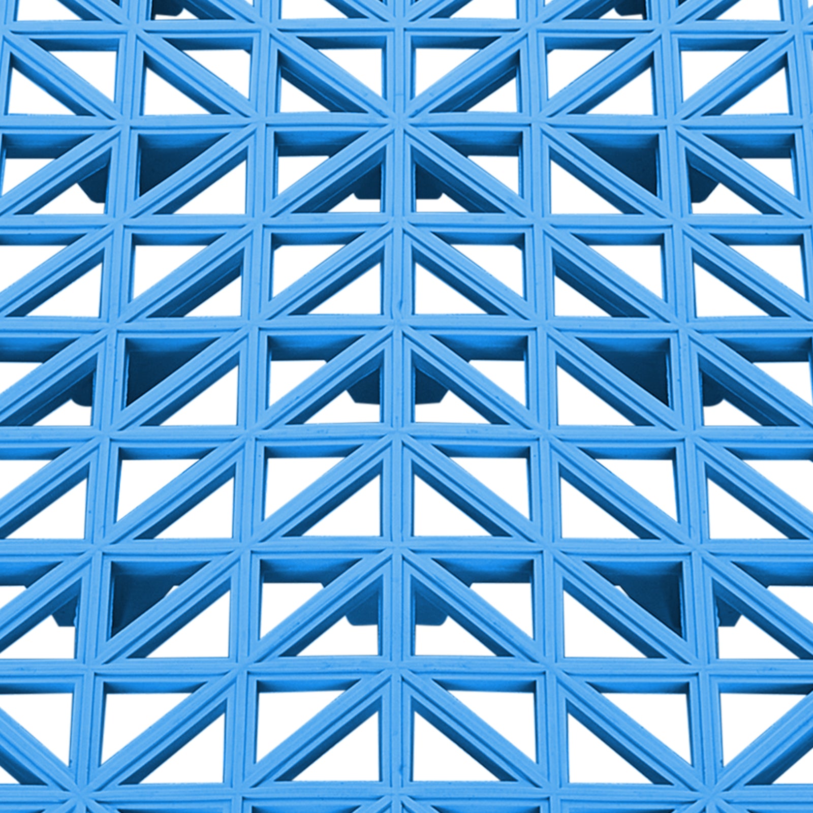 PVC Interlocking Drainage Garage Floor Tiles, 12" x 12" x 0.5" for workshop, garage, storage, or utility use