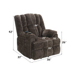Nairi Power Recliner with Lift and Heating and Massage detail image 20
