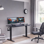 48" x 24" Electric Standing Desk workspace desk setup