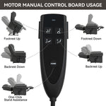 Dual-Motor Power Lift Heat & Massage Recliner detail image 54