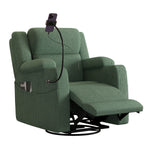 Electric Power Recliner Chair with Heat and Massage, 270° Swivel detail image 42