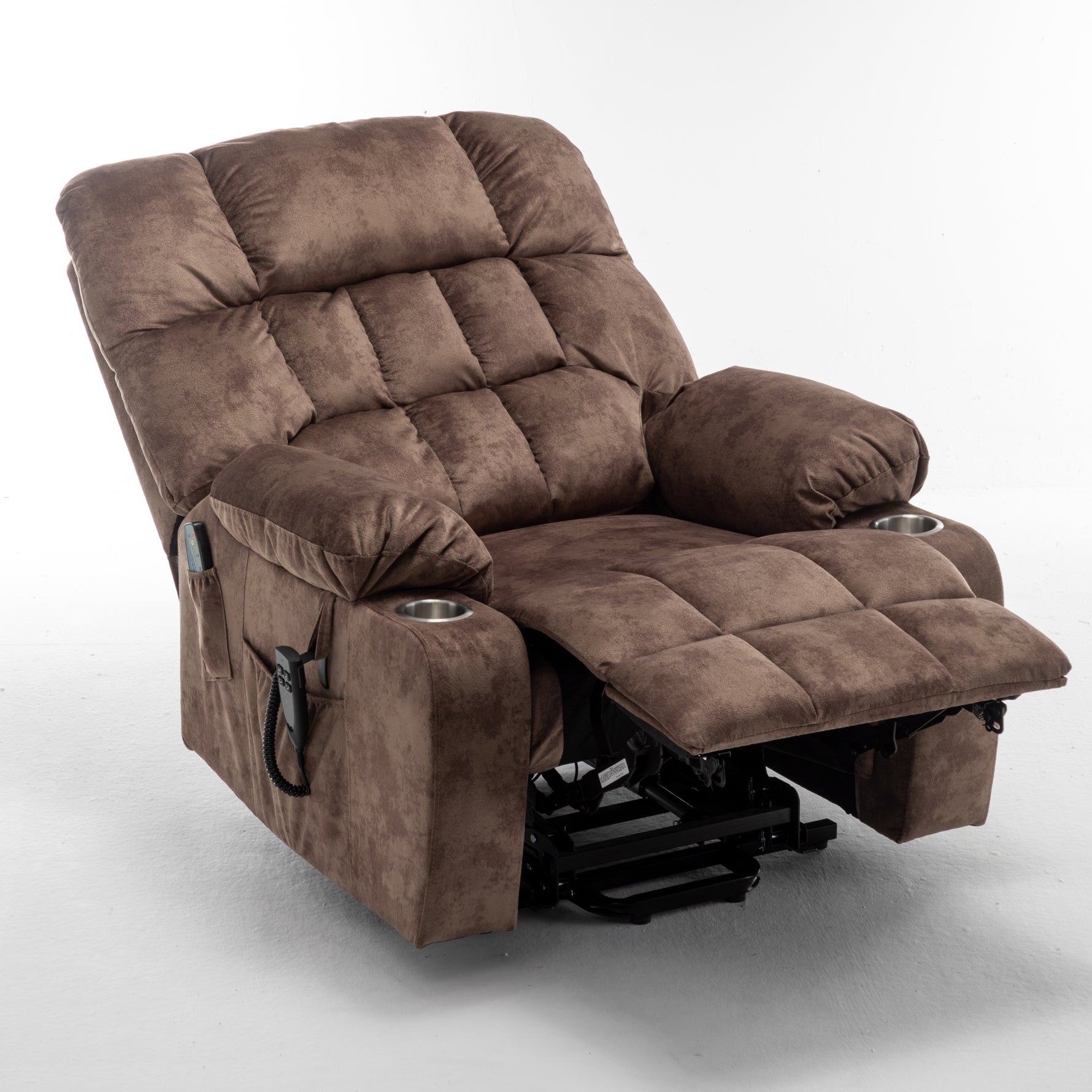 Big and Tall Power Lift Recliner with Heat and Massage detail image 10