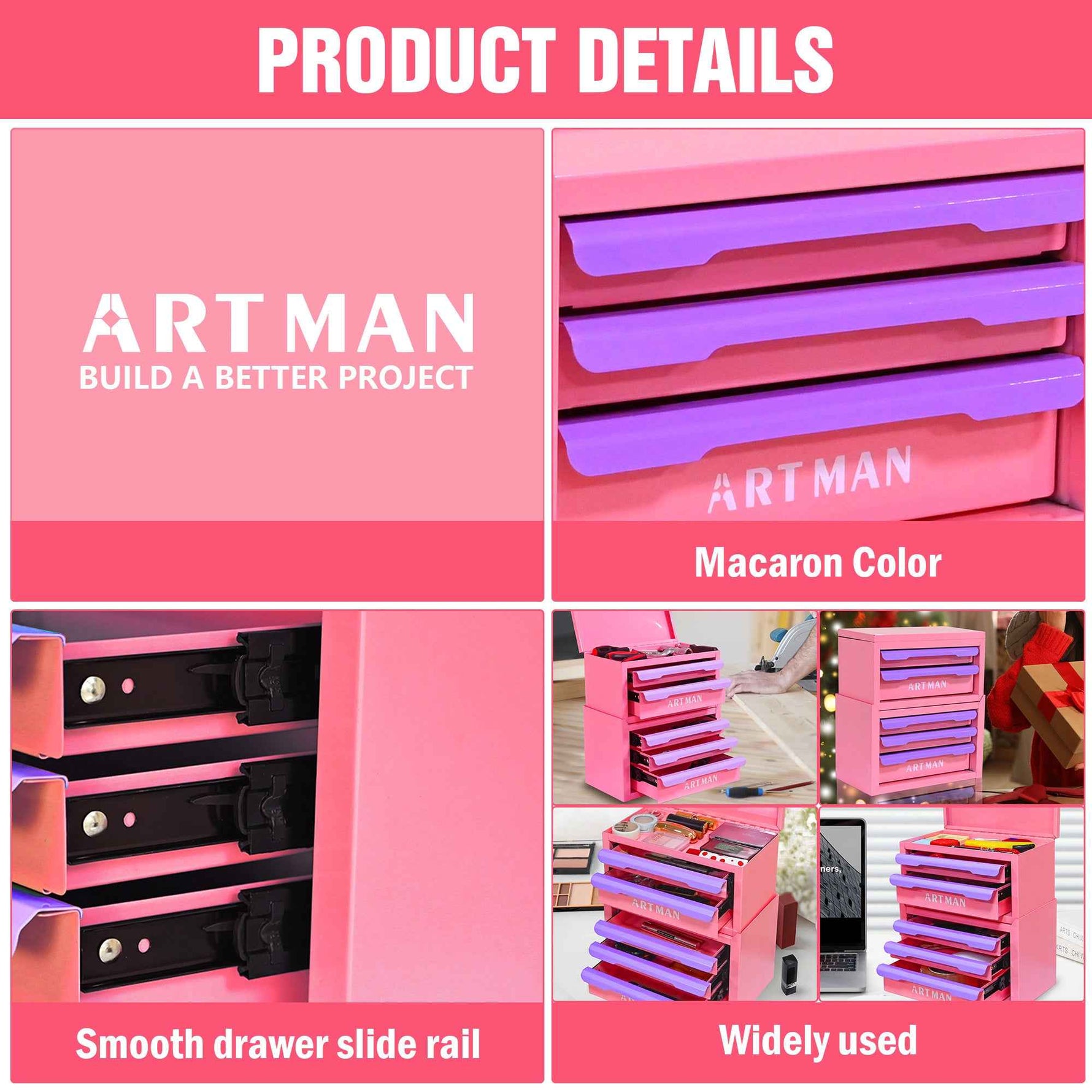Drawer-Style Desktop Storage Organizer desktop storage organizer