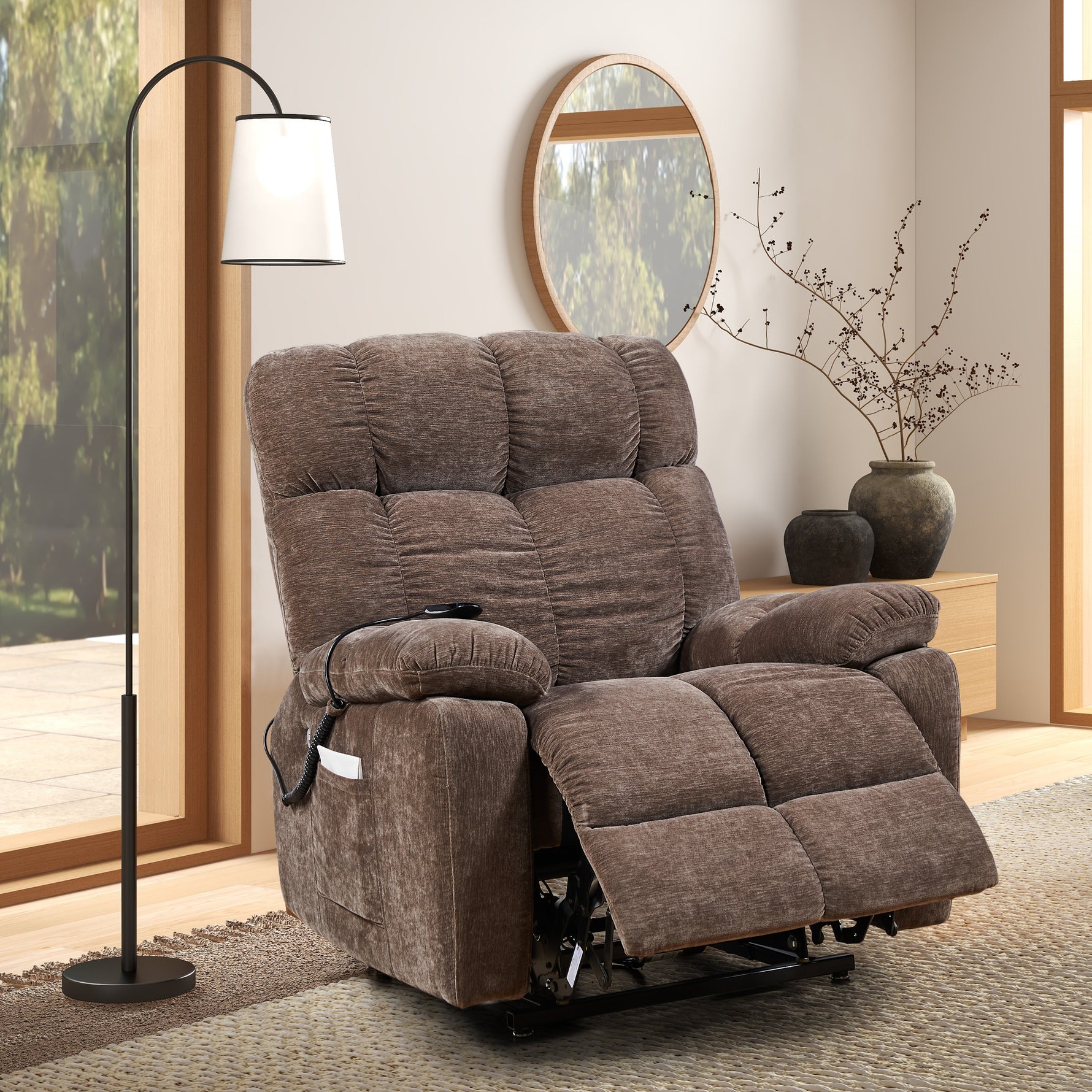 Liyasi Dual-Motor Power Lift Recliner, Infinite Position Lay-Flat detail image 26