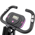 Folding Stationary Bike with 16-Level Magnetic Resistance, 300 lb Capacity detail image 14