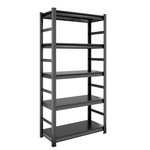 5-Tier Heavy-Duty Adjustable Metal Storage Rack for workshop, garage, storage, or utility use