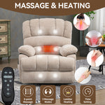 Chenille Power Lift Recliner detail image 13