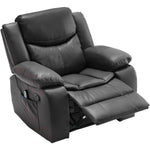 Air Leather Recliner Chair with Vibration and Heating detail image 7