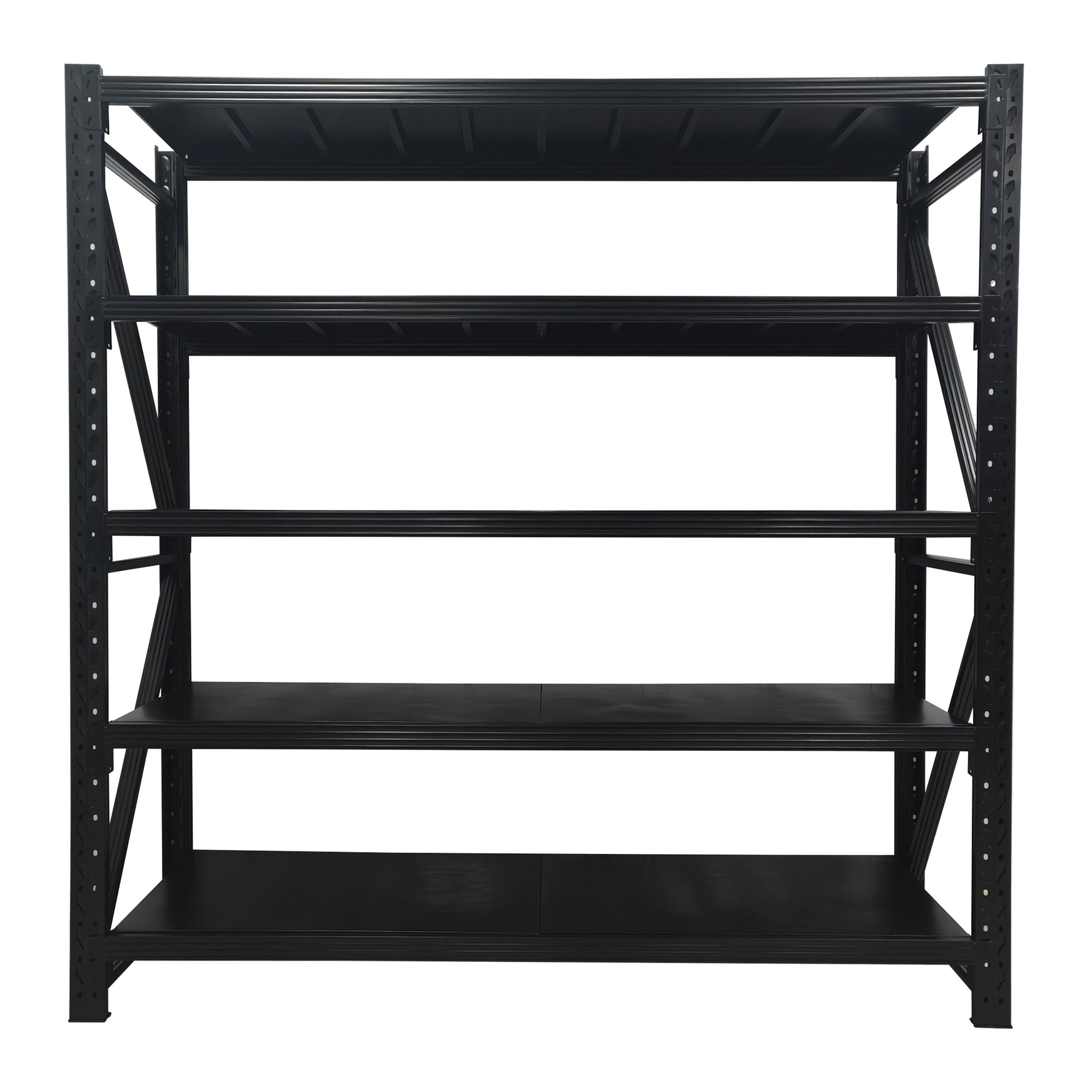 5-Tier Adjustable Metal Garage Shelving Unit for workshop, garage, storage, or utility use