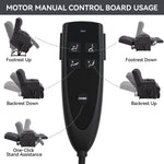 Dual-Motor Heat & Massage Power Lift Recliner, 350 lb Capacity detail image 52