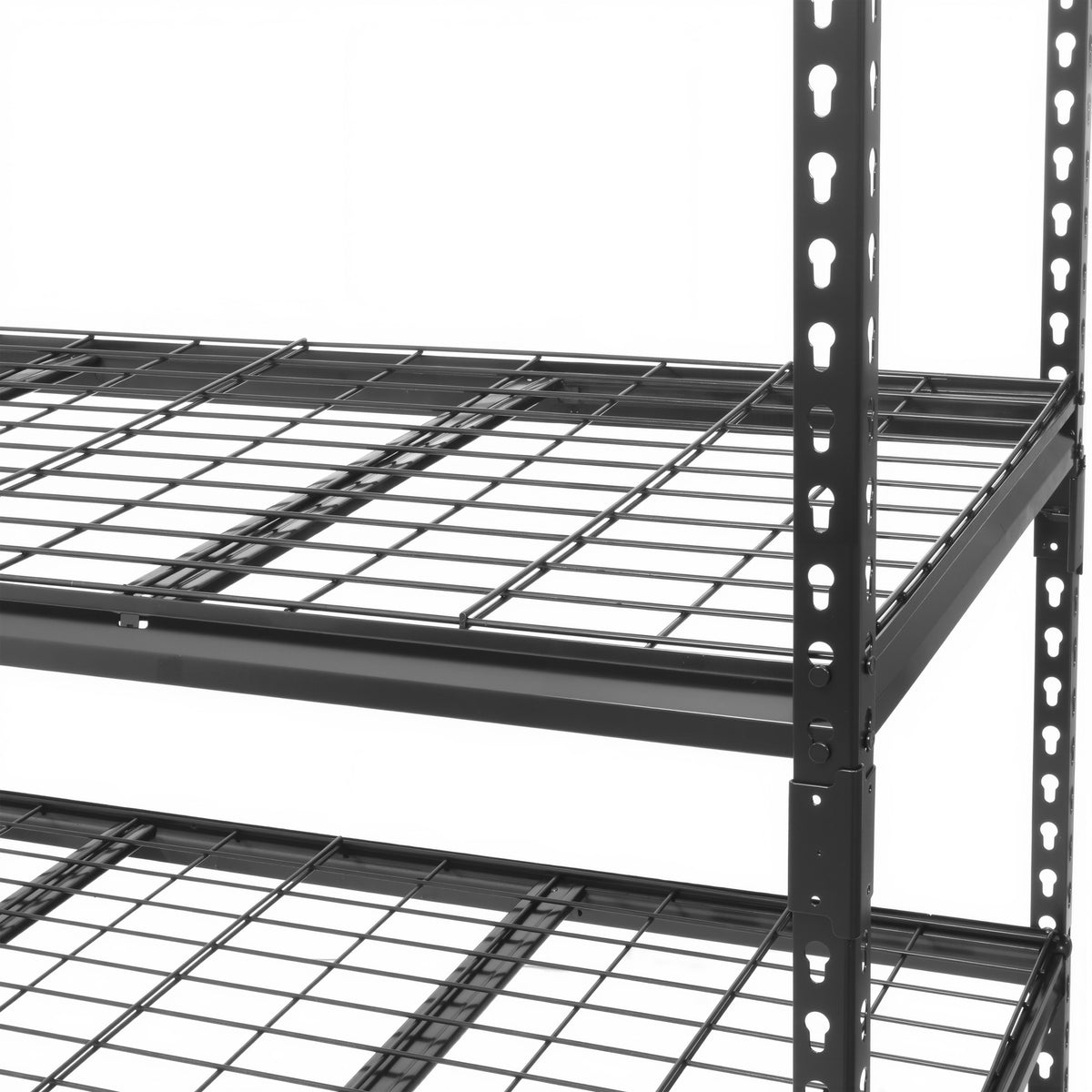 5-Tier Heavy-Duty Adjustable Metal Shelving Unit, 48" W x 24" D x 72" H for workshop, garage, storage, or utility use