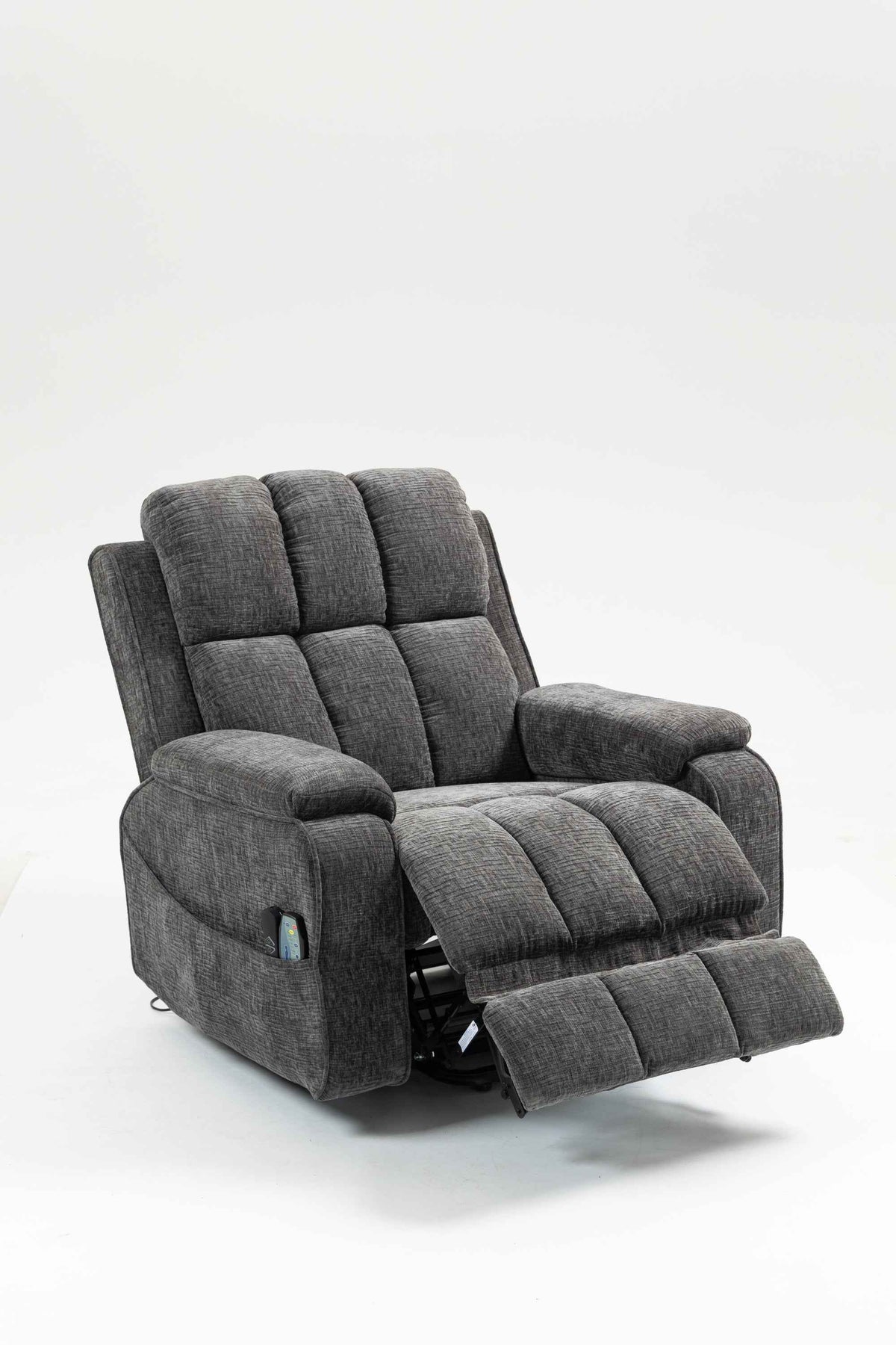 Oversized Lay Flat Recliner with Heat and Massage, Extended Footrest, Cup Holderr detail image 23
