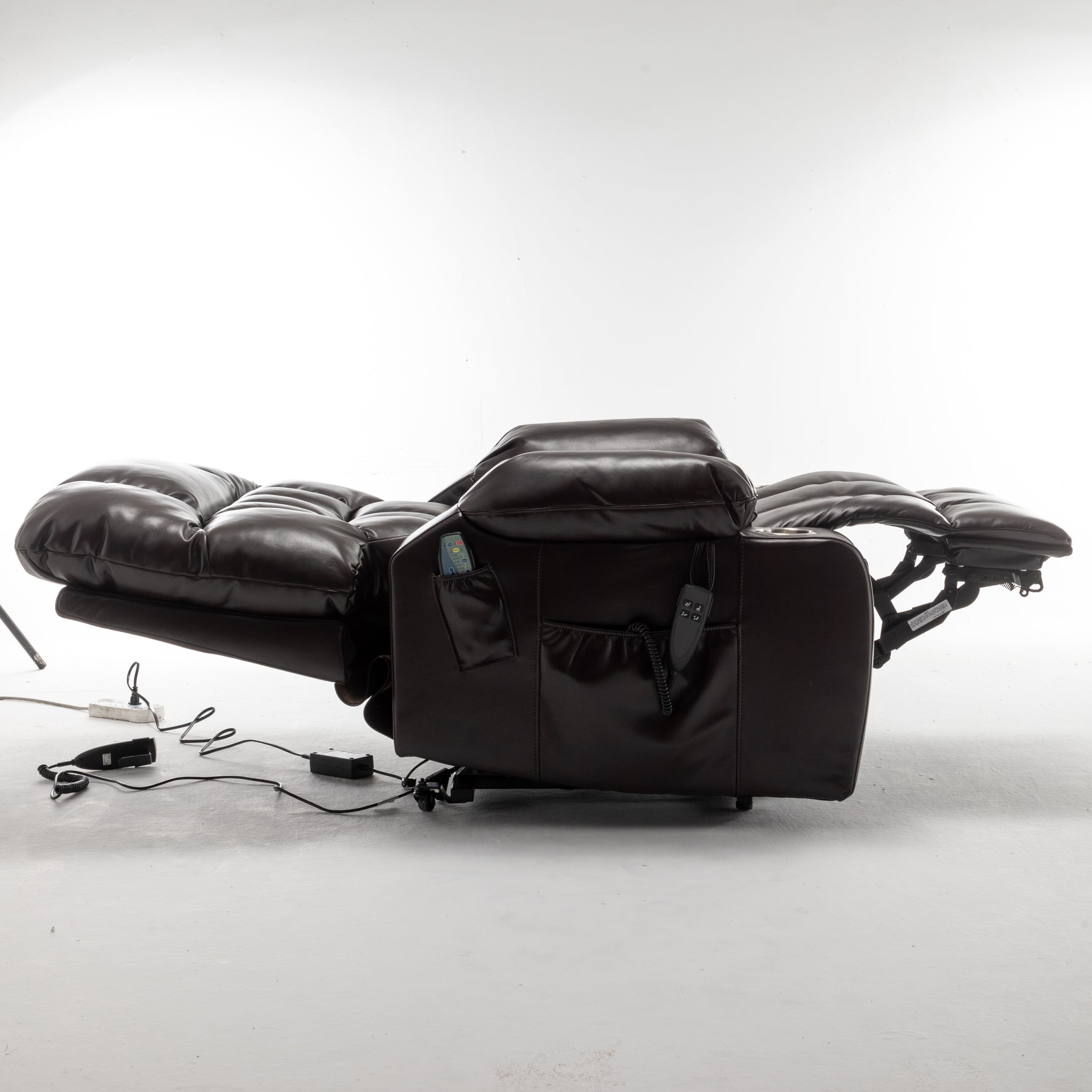 Big and Tall Power Lift Recliner with Heat and Massage detail image 54