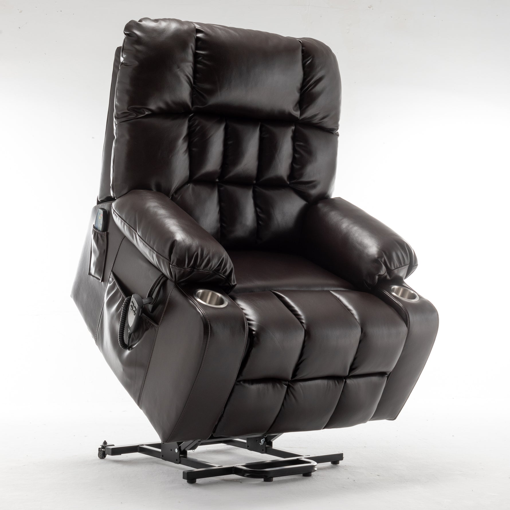 Big and Tall Power Lift Recliner with Heat and Massage detail image 56