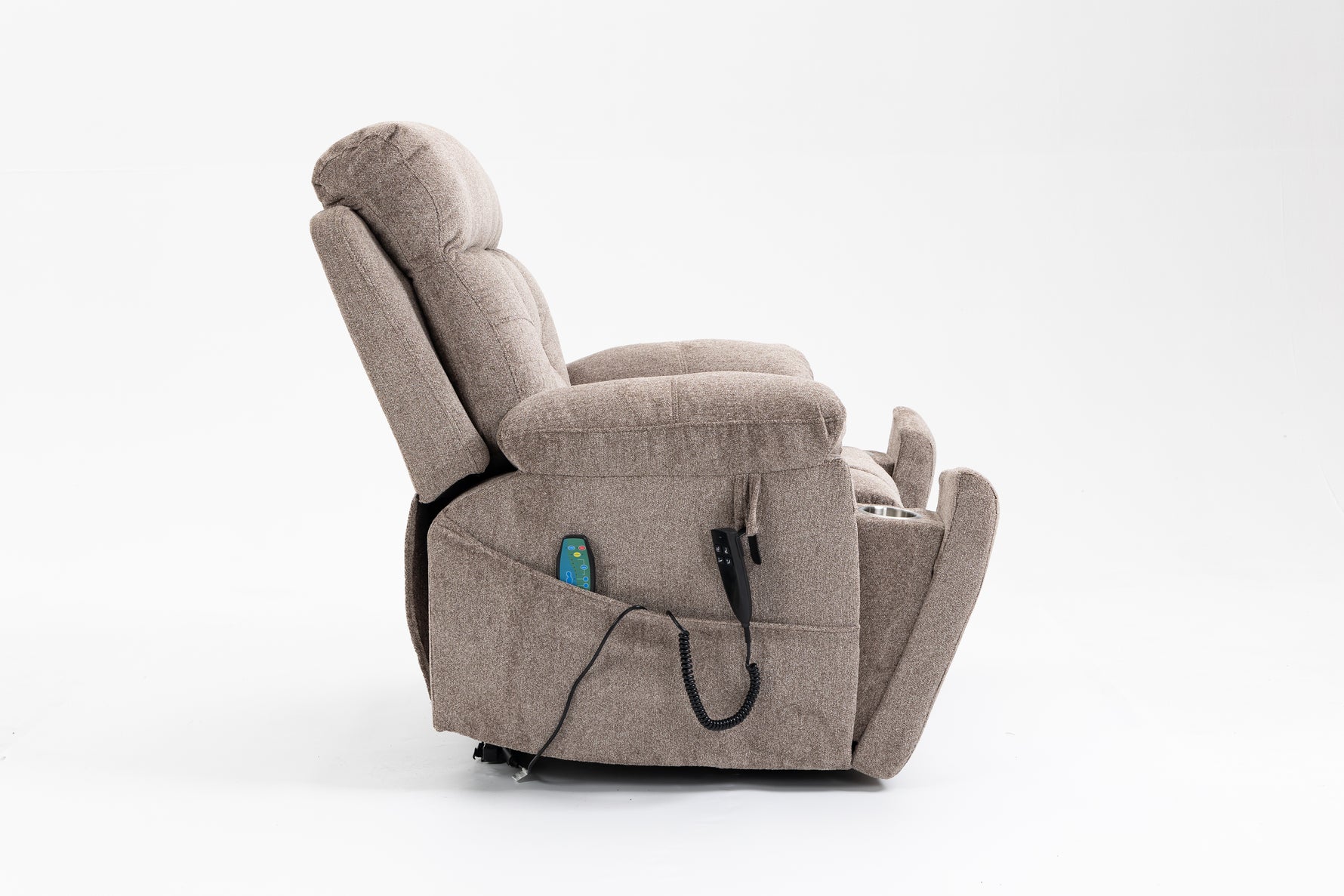 Power Lift Recliner with Heat, Massage & High-Density Foam detail image 95