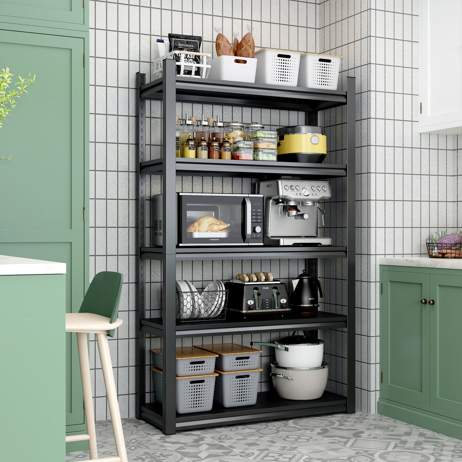 MAKEACE STEEL FURNITURE Storage Shelving for workshop organization and utility