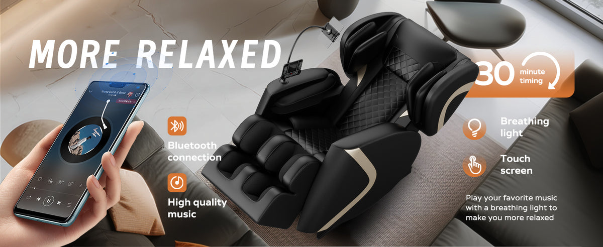 Zero Gravity Massage Chair with Bluetooth Speakers detail image 17