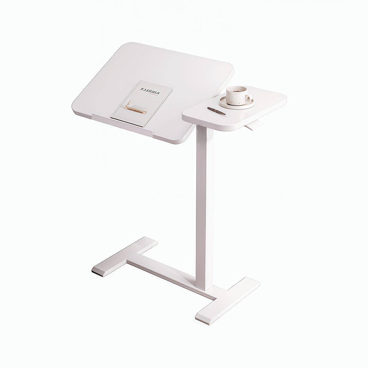 Height Adjustable Rolling Overbed Laptop Desk mobile laptop workstation