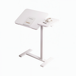 Height Adjustable Rolling Overbed Laptop Desk mobile laptop workstation