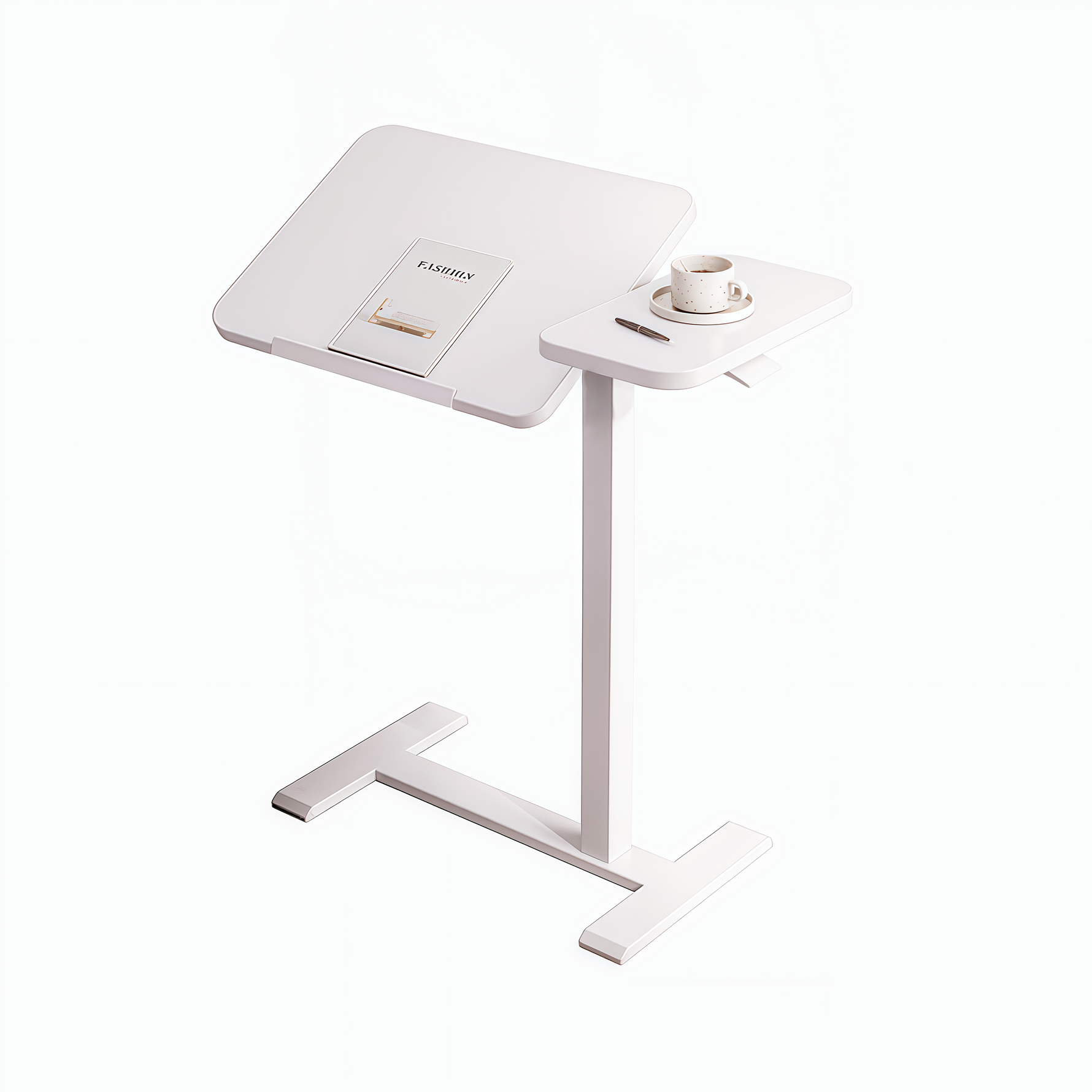 Height Adjustable Rolling Overbed Laptop Desk mobile laptop workstation
