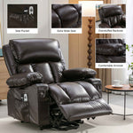 Power Lift Massage Recliner with Heat and Vibration detail image 32