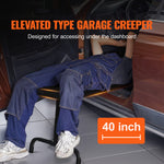 VEVOR Adjustable Under-Dash Rolling Creeper, 330 lb Capacity product image