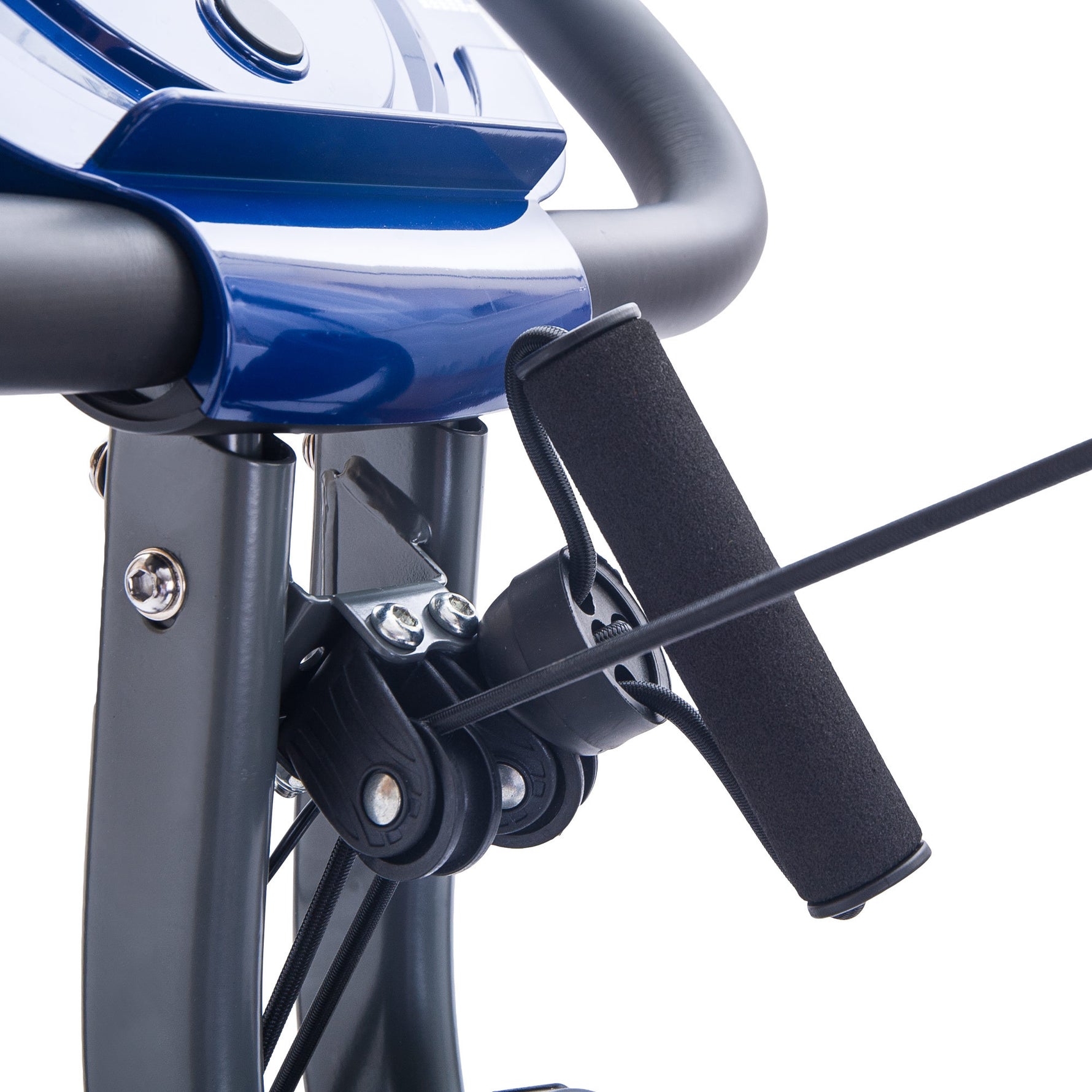 Folding Stationary Bike with 16-Level Magnetic Resistance, 300 lb Capacity detail image 78