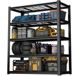 59" Heavy-Duty Metal Garage Storage Rack for workshop, garage, storage, or utility use