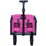 Expandable Dual-Layer Utility Wagon for workshop, garage, storage, or utility use