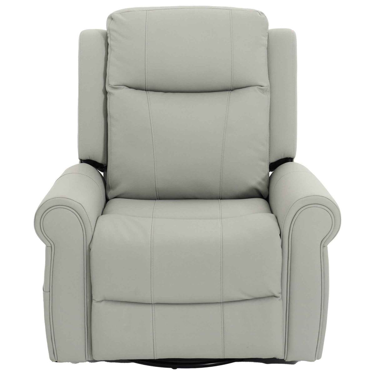 Modern PU Leather Manual Recliner Chair with 270° Swivel, Massage detail image 20