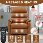Dual-Motor Power Lift Heat & Massage Recliner detail image 36