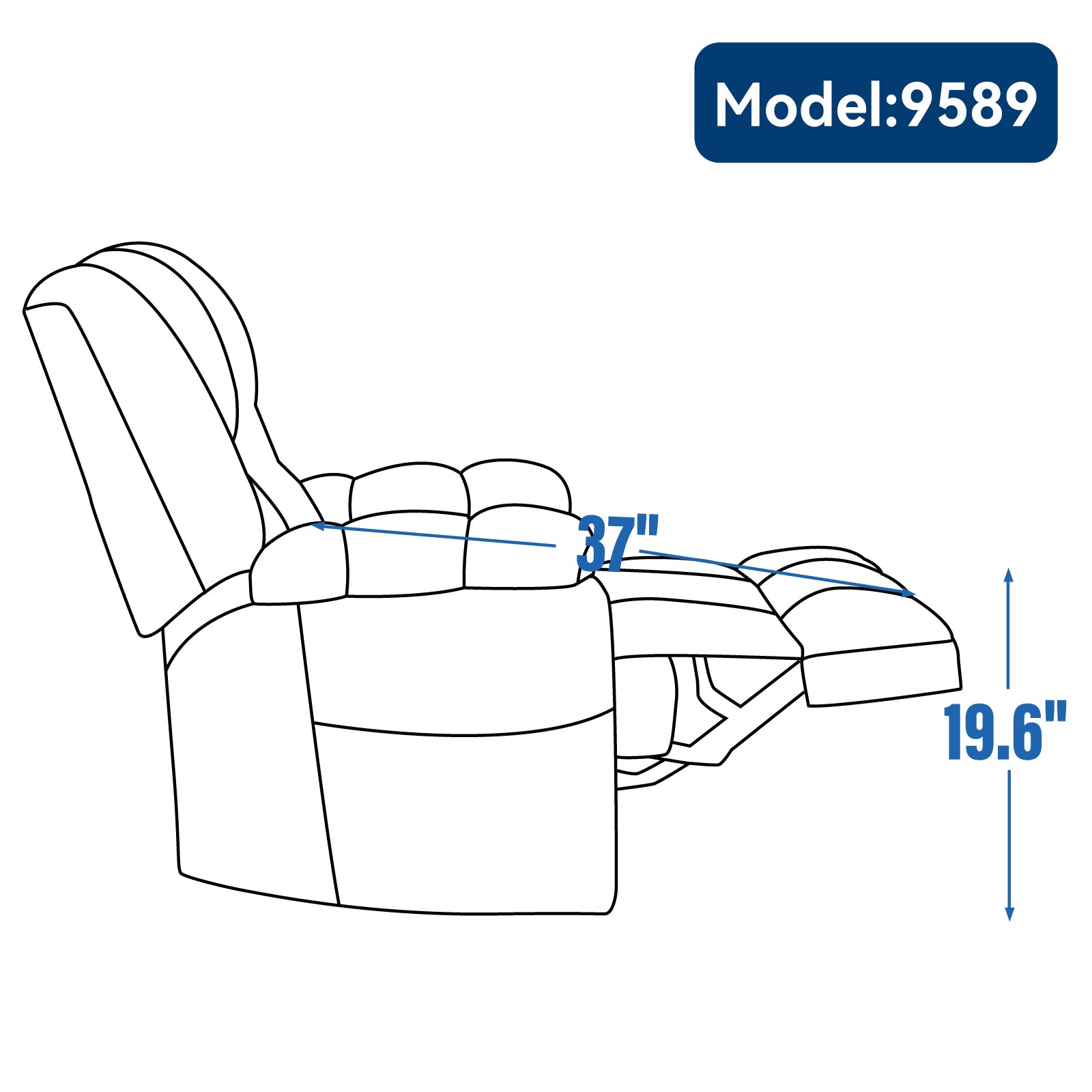 Dual-Motor Heat & Massage Power Lift Recliner, 350 lb Capacity detail image 92