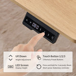 48" x 24" Electric Standing Desk workspace desk setup