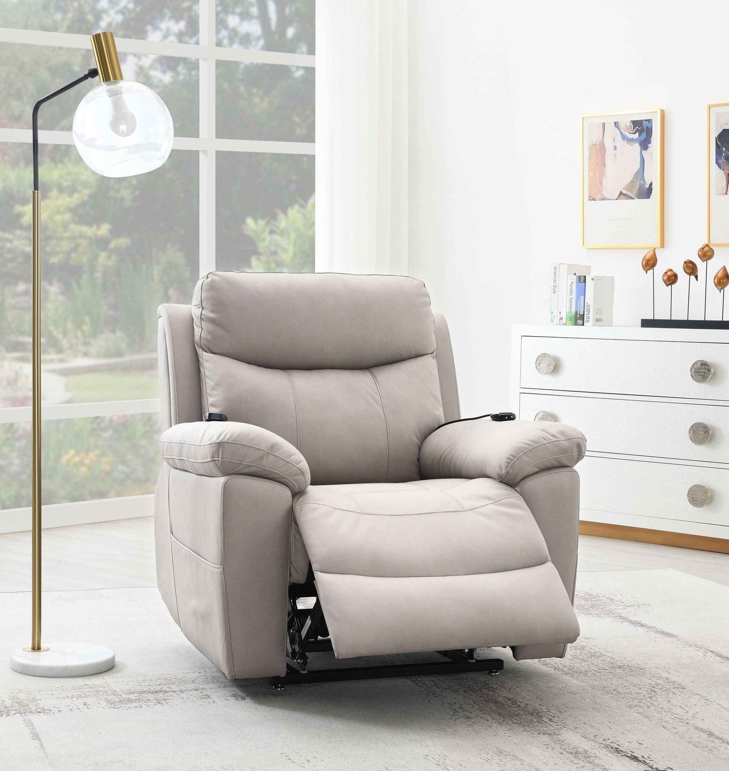 Chriki Power Recliner with Lift and Heating and Massage detail image 2