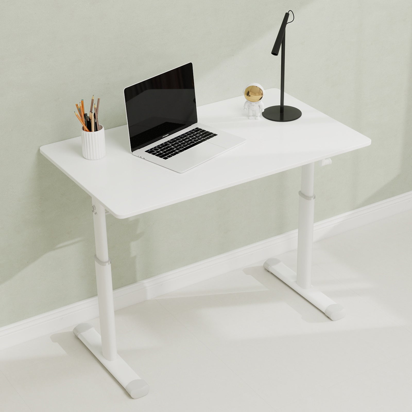 Height Adjustable Study Desk for Home Office workspace desk setup