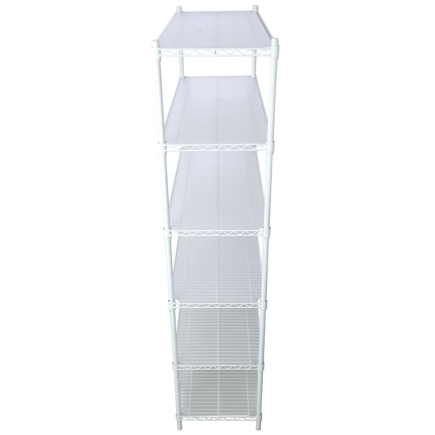 6-Tier NSF Wire Shelving Unit, 6000 lb Capacity for workshop, garage, storage, or utility use