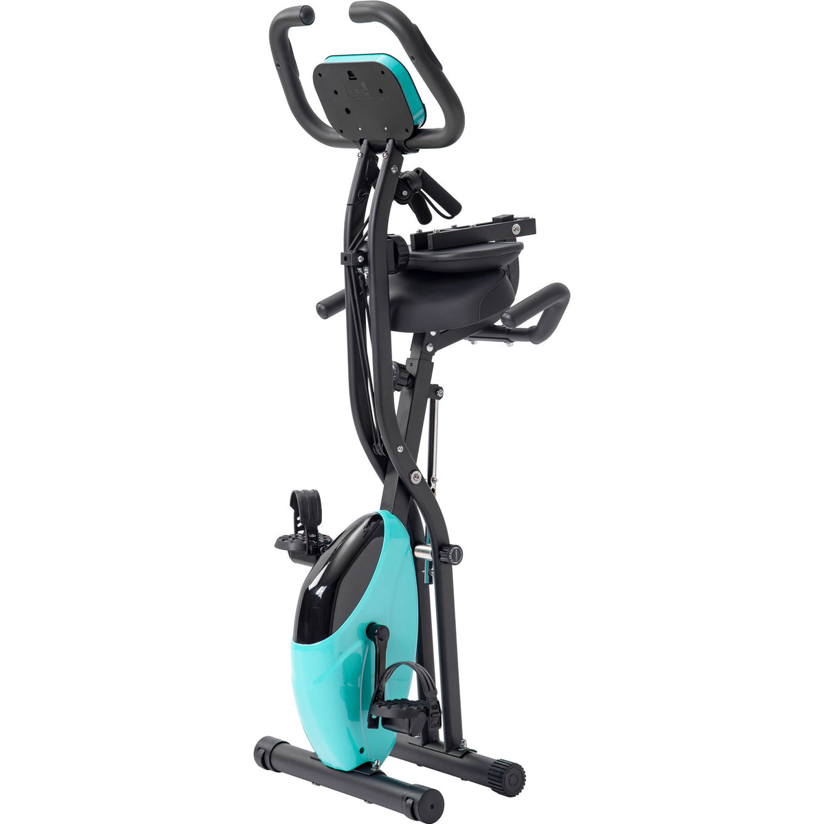 Folding Stationary Bike with 16-Level Magnetic Resistance, 300 lb Capacity detail image 27