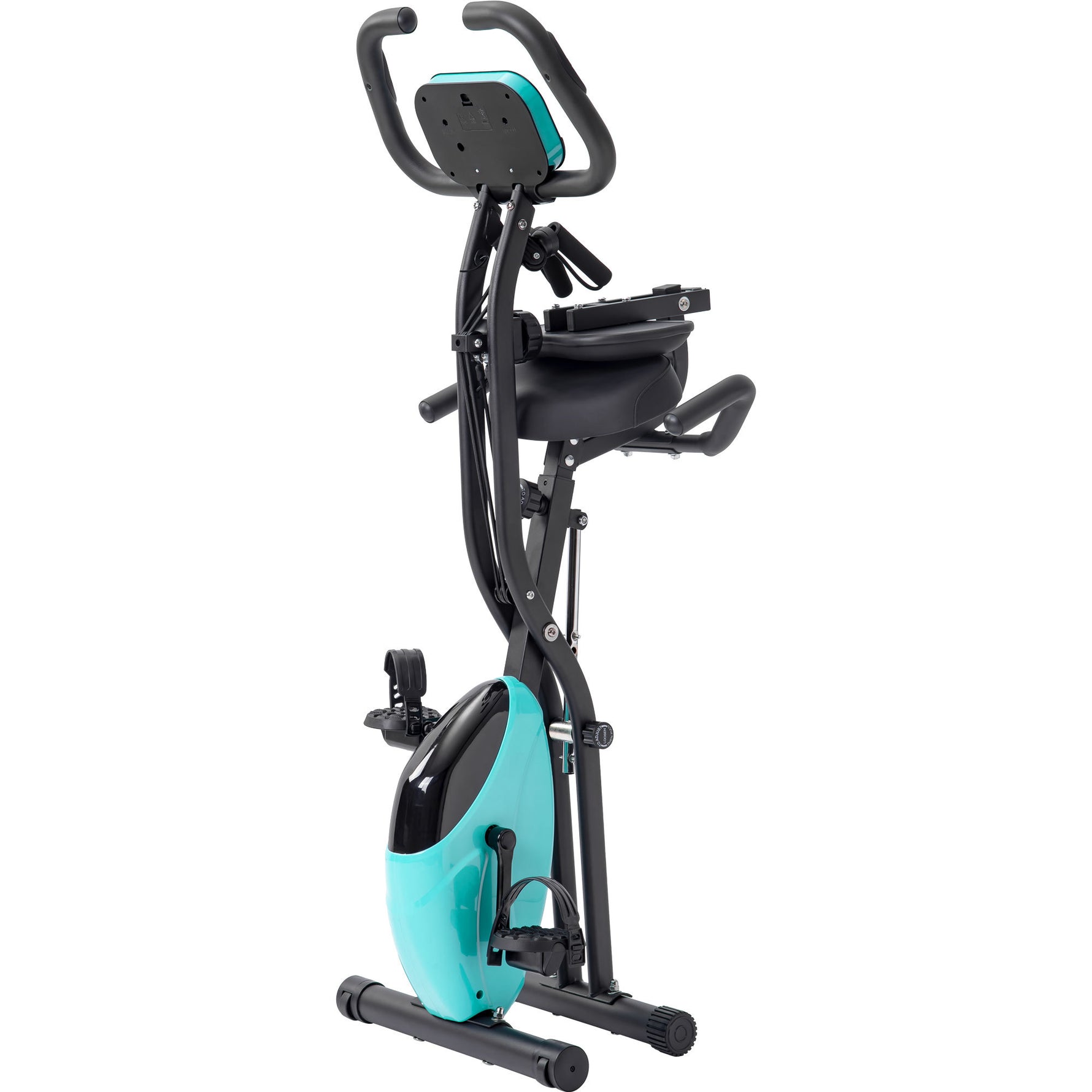 Folding Stationary Bike with 16-Level Magnetic Resistance, 300 lb Capacity detail image 27