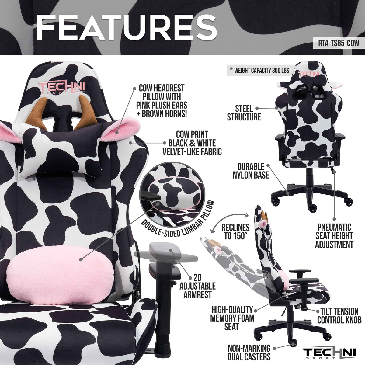 Techni Sport TS85 Ergonomic Office Chair product image 16